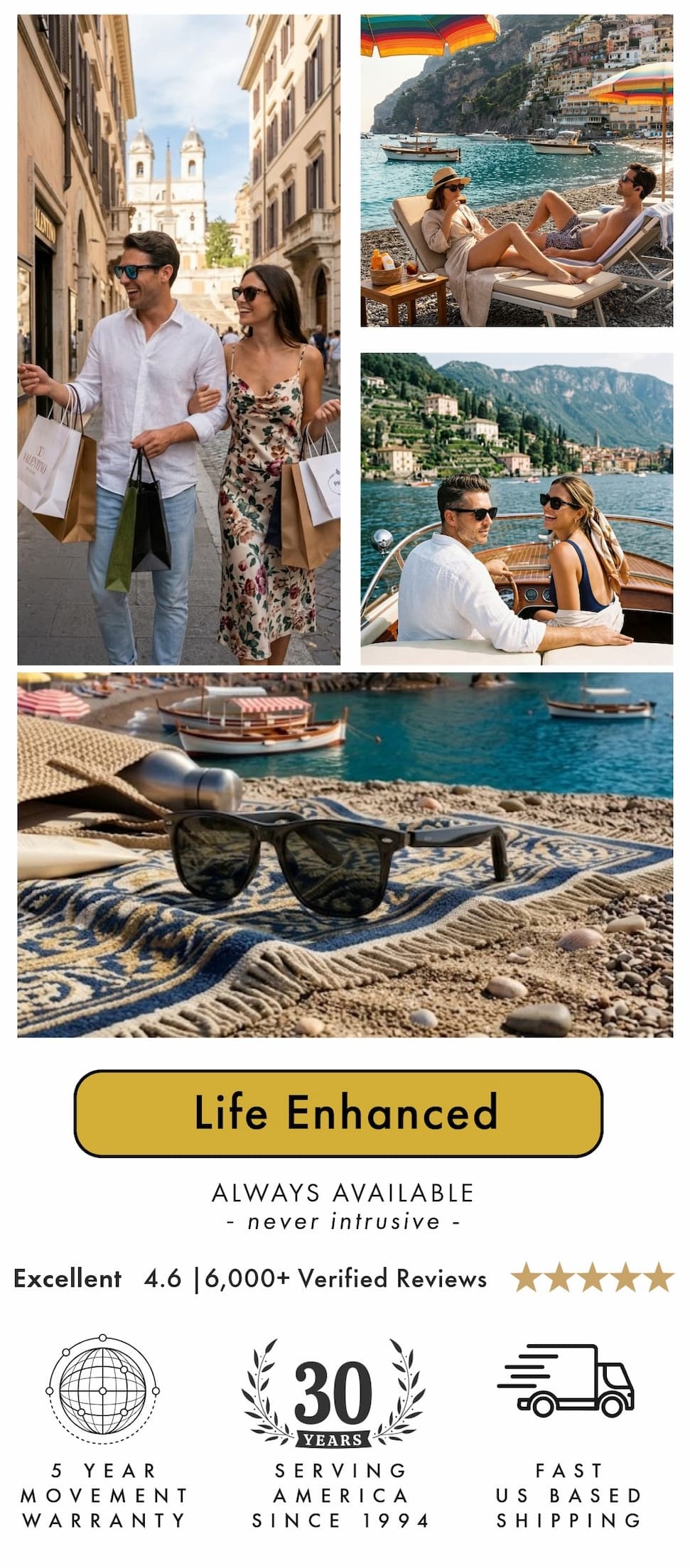 Life Enhanced - Alwasy Available - Never Intrusive
