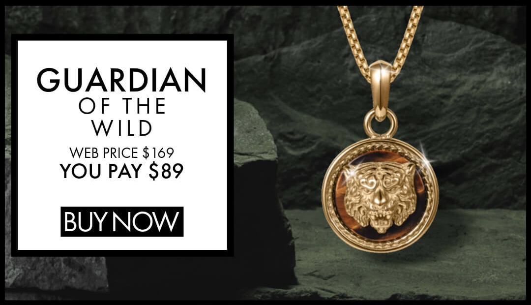 Save $80 Instantly On Guardian Of The Wild Pendant