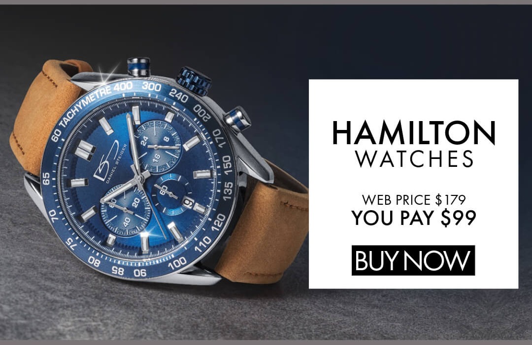 Save $80 Instantly - Hamilton watch