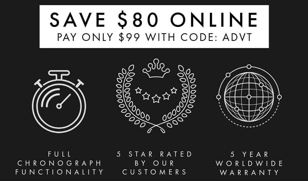 Save $80 Online