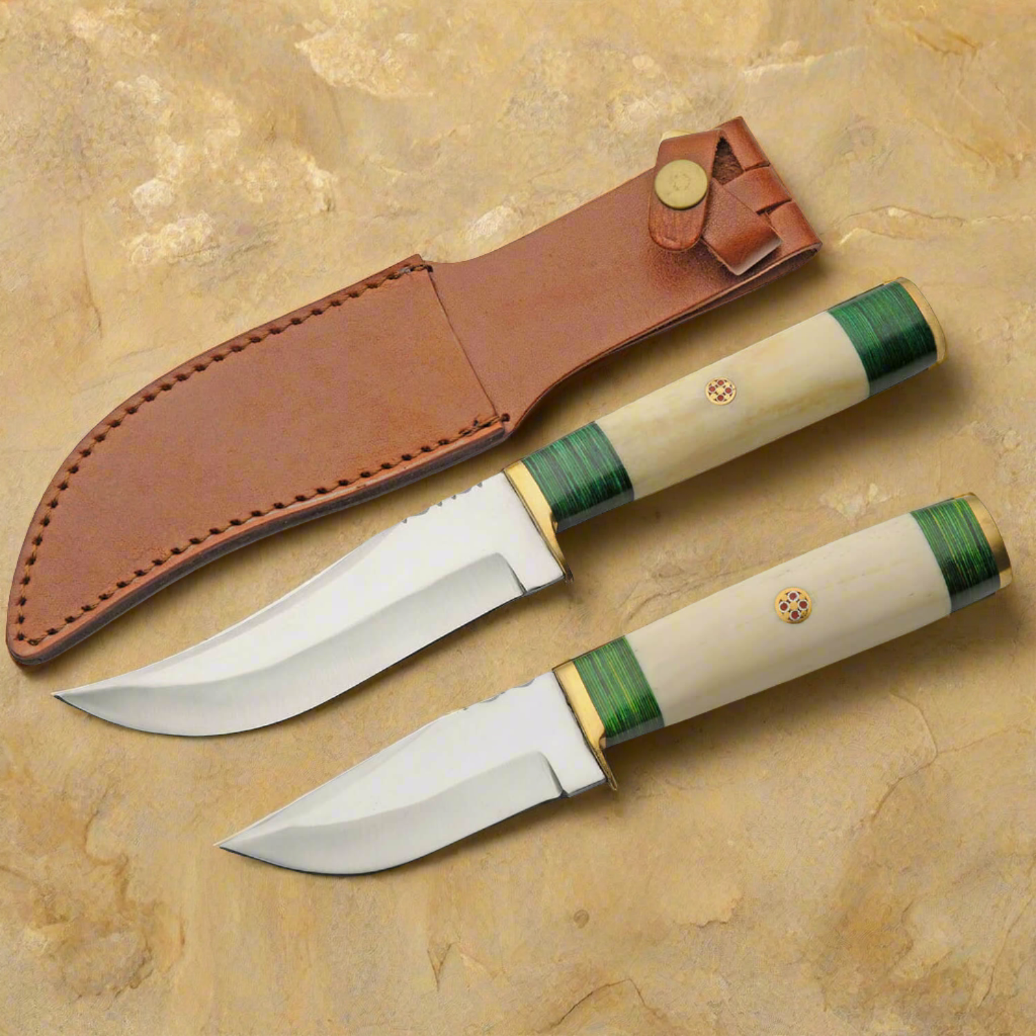 Emerald Hunter & Skinner Knife Set
