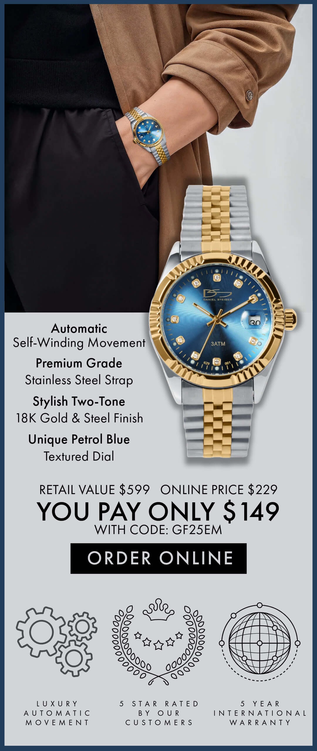 Save $80 with code GF25EM