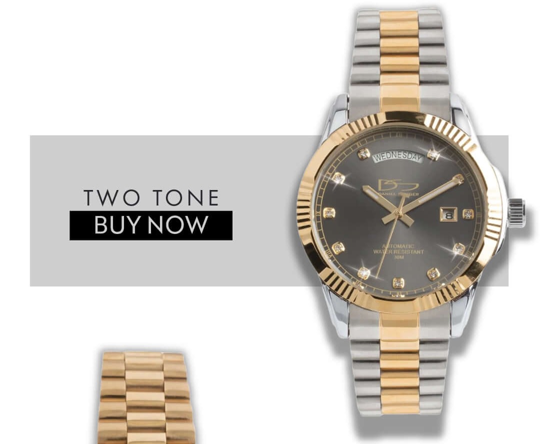 Two Tone Steel Hampshire Automatic Buy Now - Pay Only $179