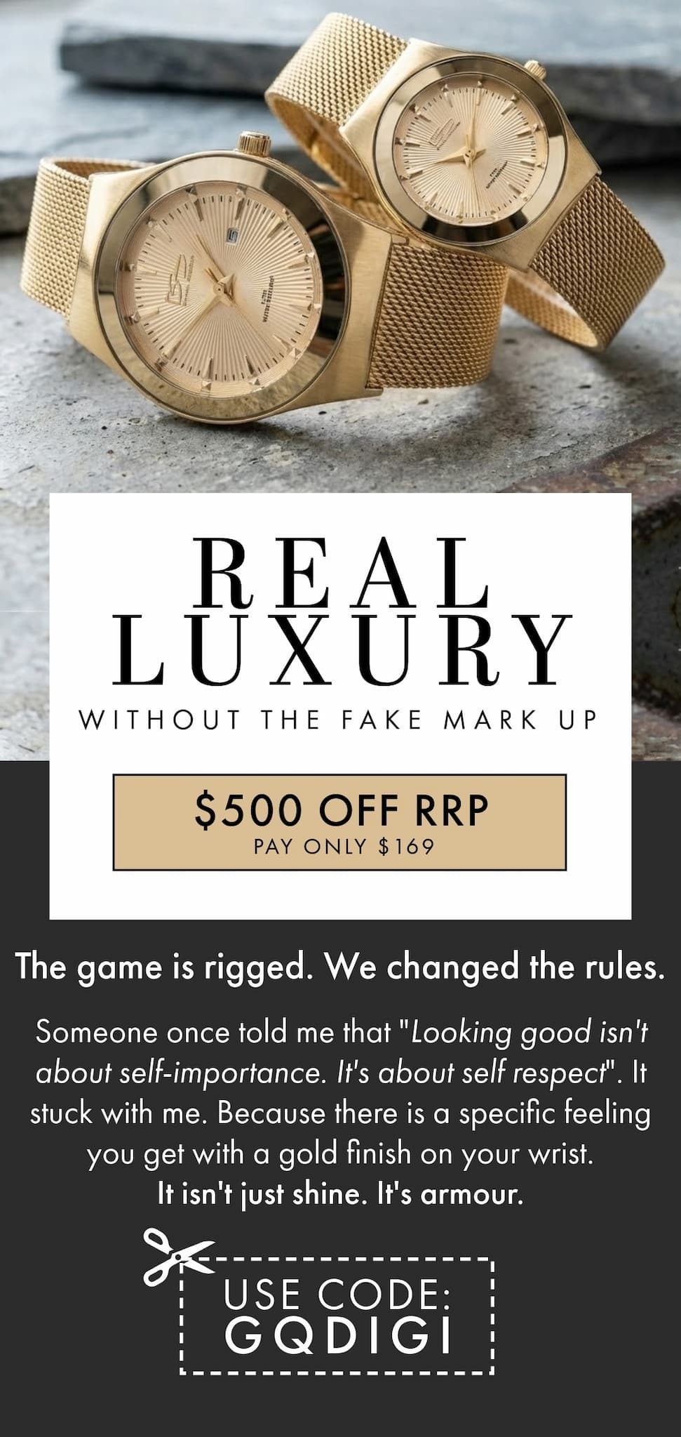 Real Luxury Without The Fake Mark Up