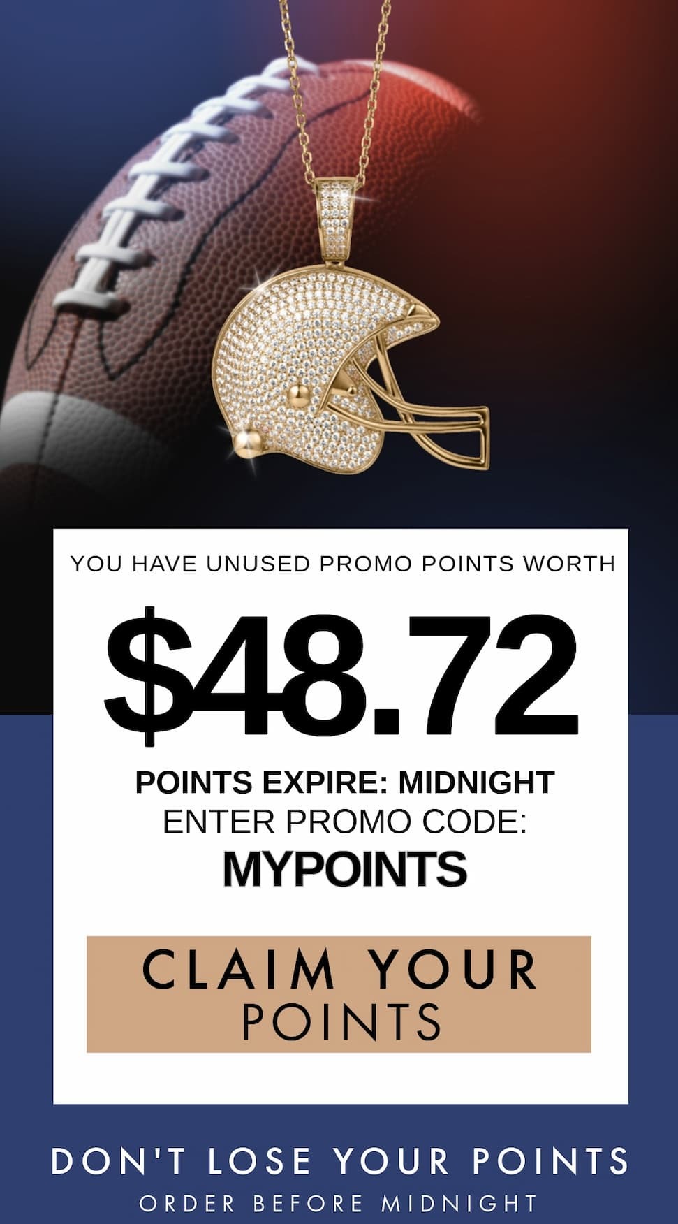 Claim Points Before Midnight Sunday  Or Lose Them All