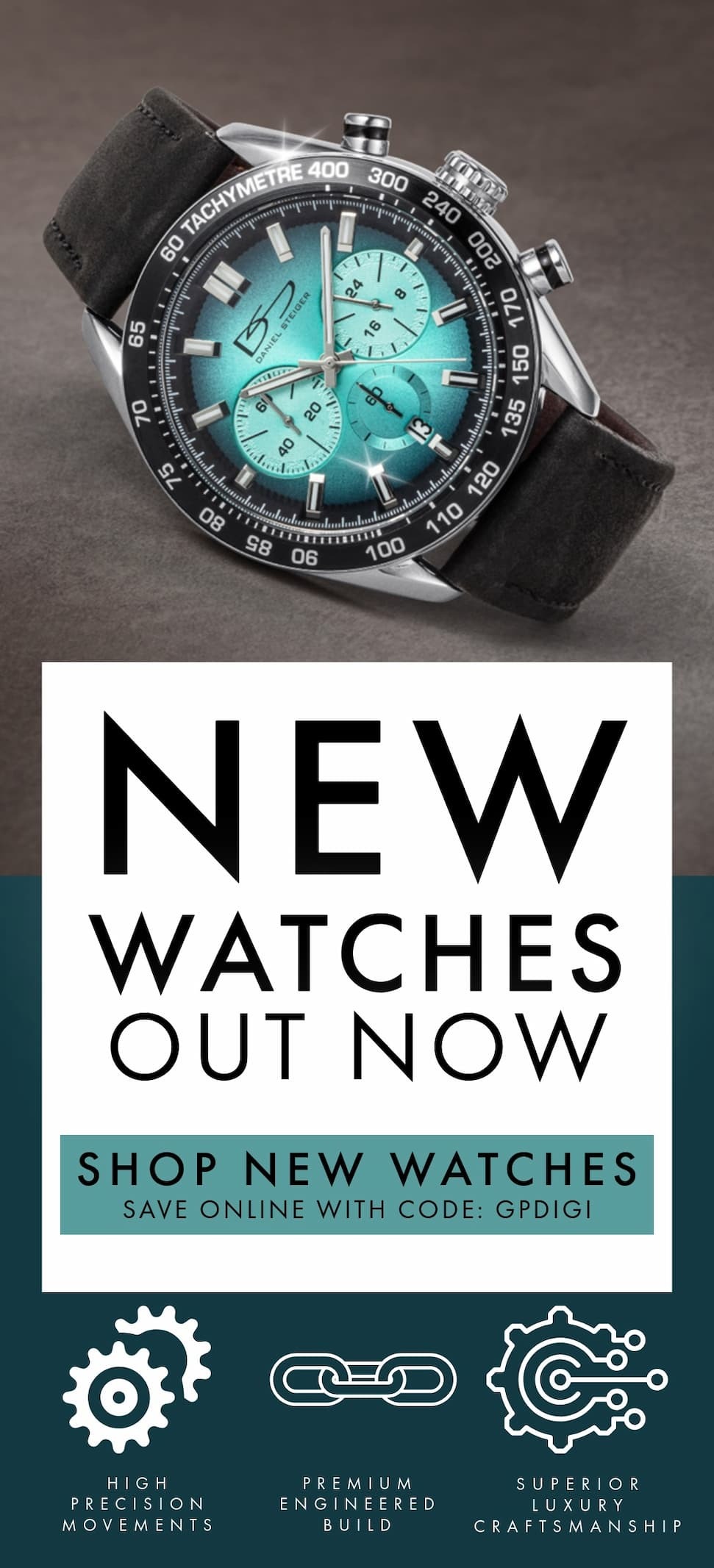 Choose your own style - save $30 online with code GPDIGI