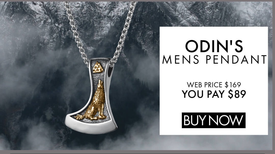 Save $80 Instantly - Odin's Legacy Pendant