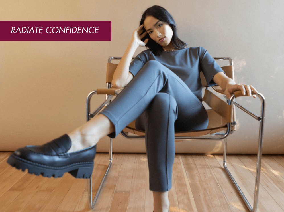 RADIATE CONFIDENCE.