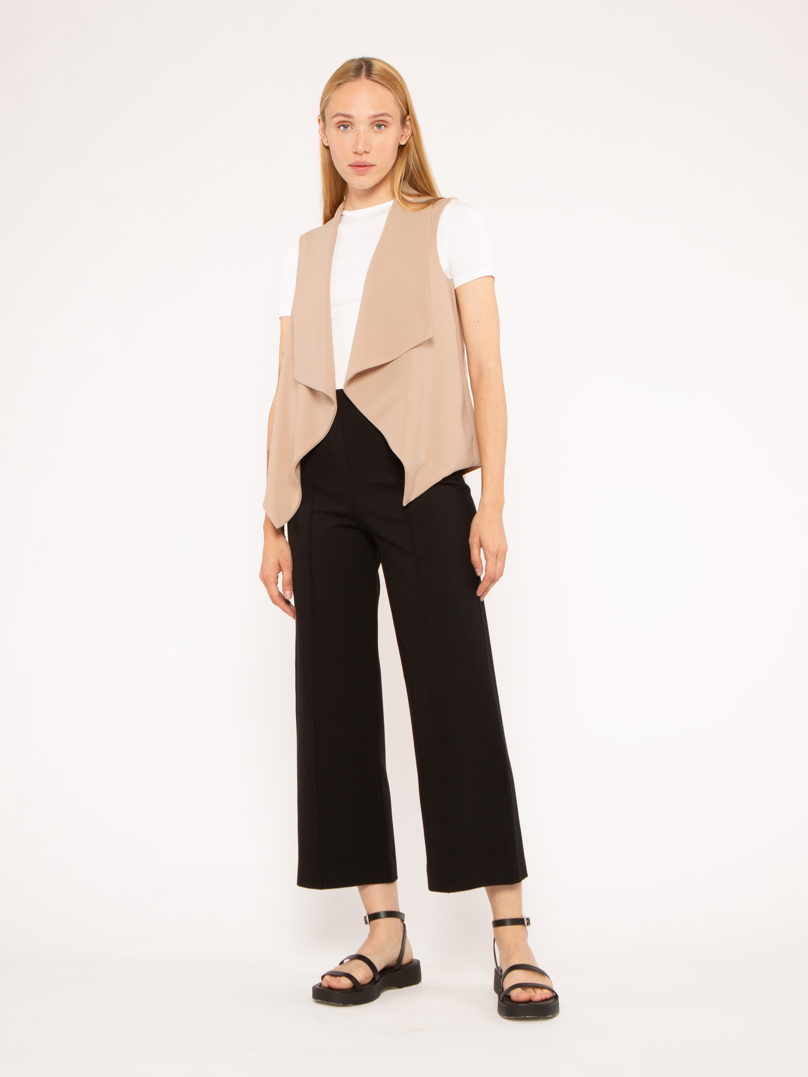 Sand Stretch Oversized Vest