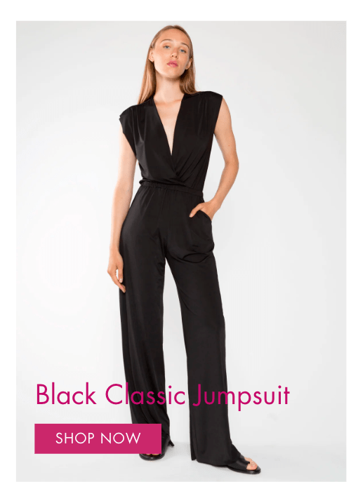 black classic jumpsuit