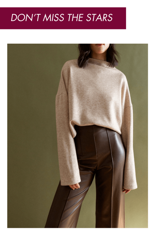 Oatmeal cashmere-like funnel blend top