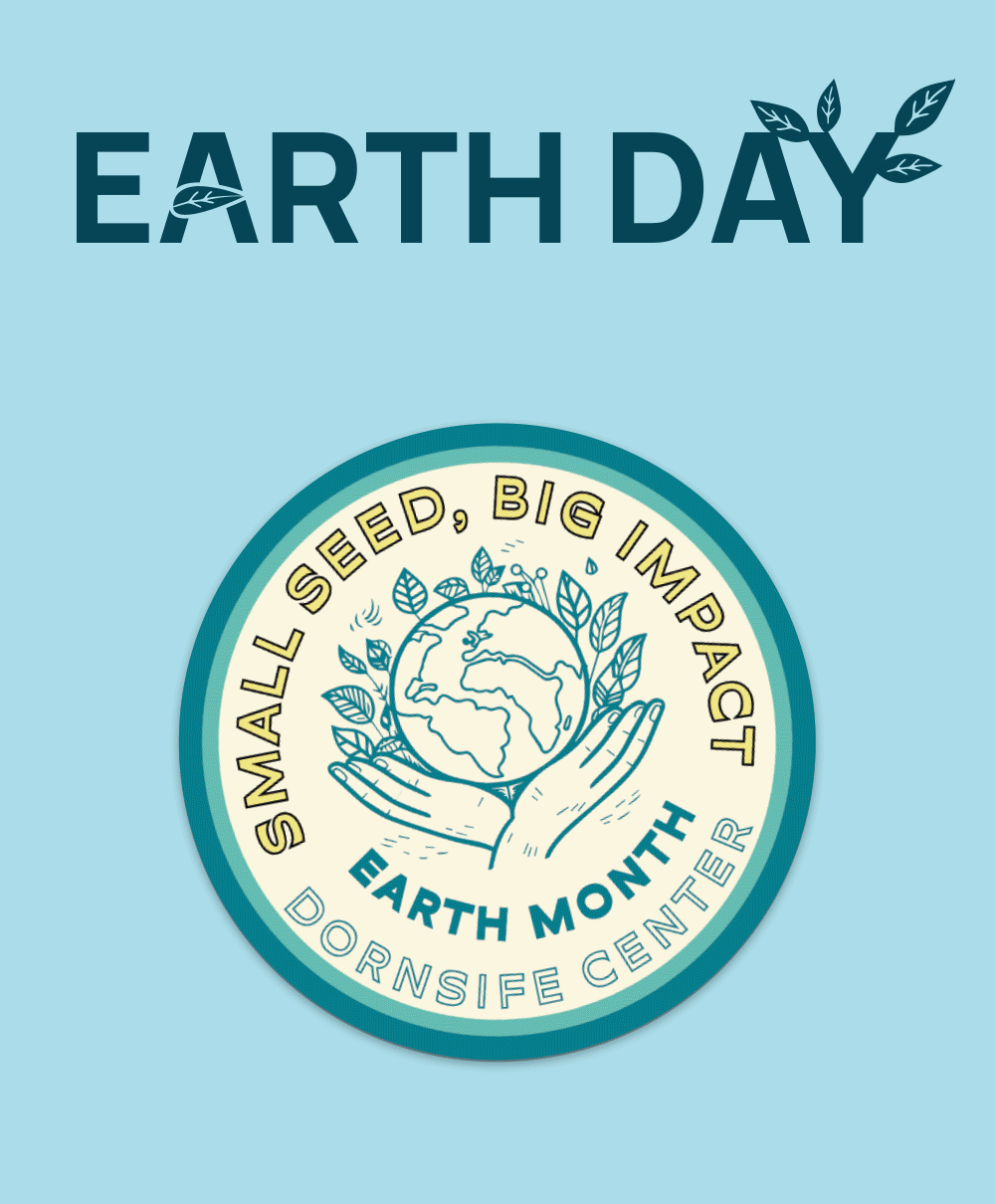 Rotating selection of Earth Day themed stickers