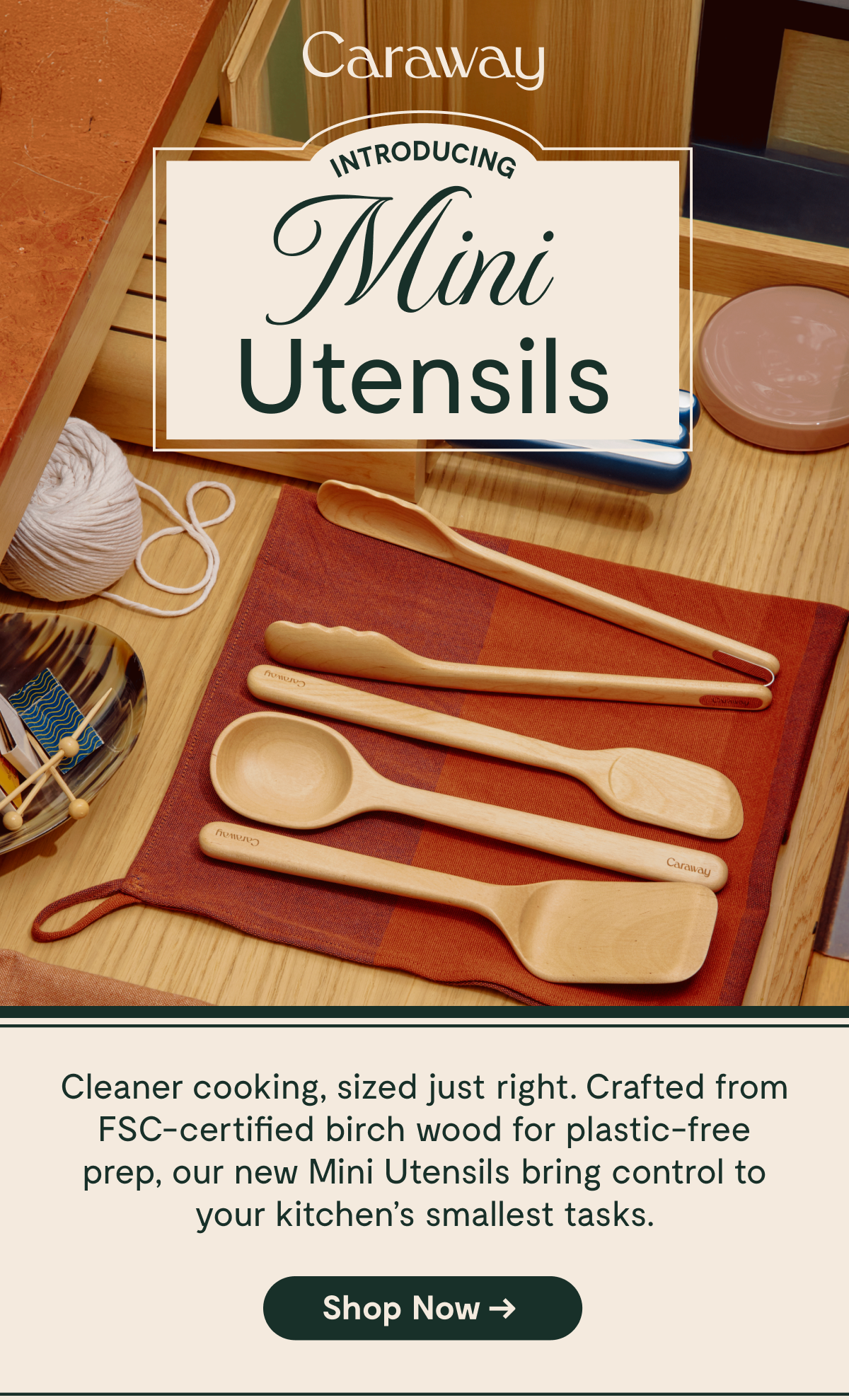 Introducing Mini Utensils | Shop Now
