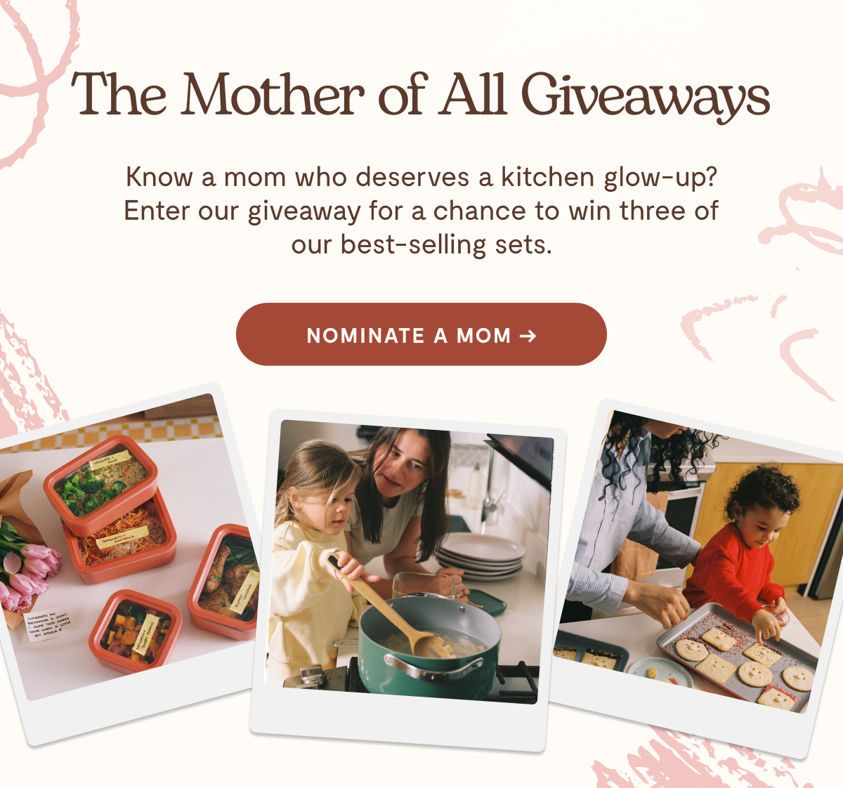 The Mother of All Giveaways | Nominate A Mom