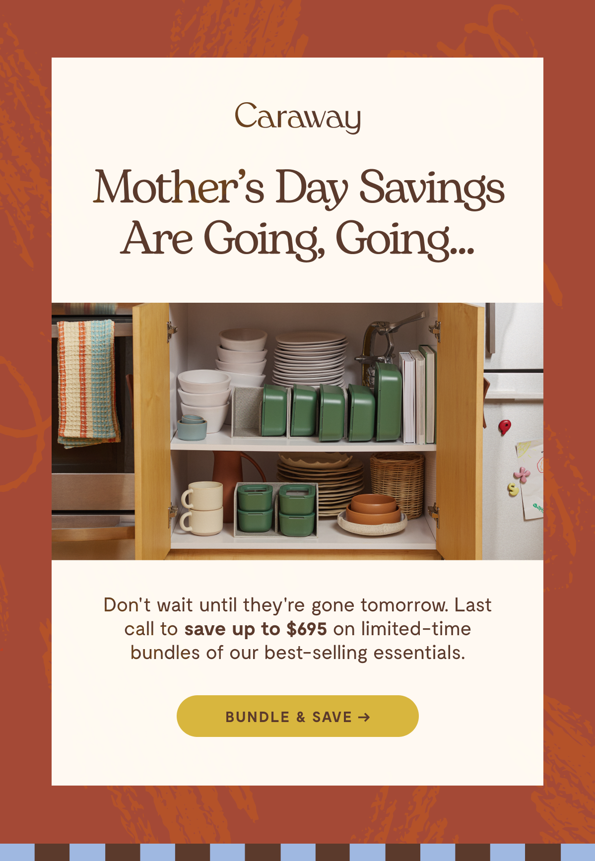 Mother's Day savings are going ...