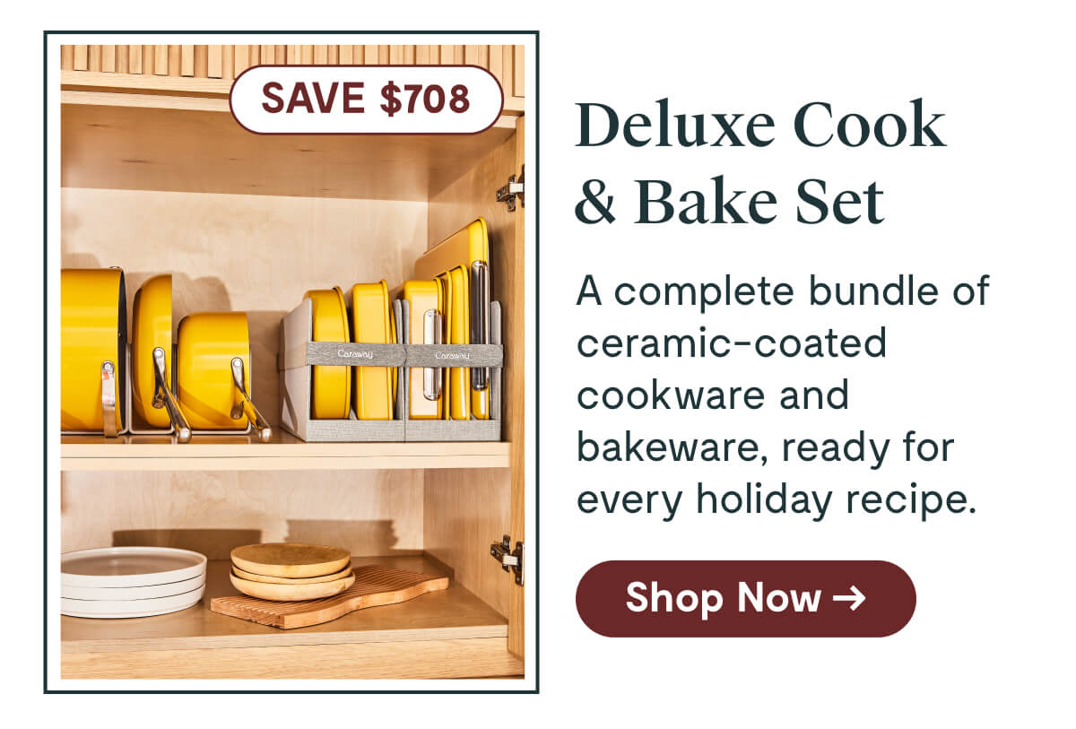 Deluxe Cook & Bake Set | Shop Now | Save $708