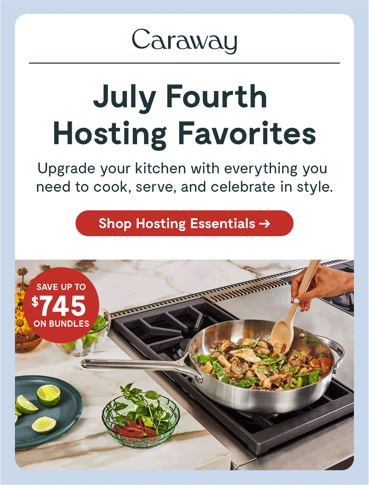 Caraway July Fourth Hosting Favorites | Shop Hosting Essentials