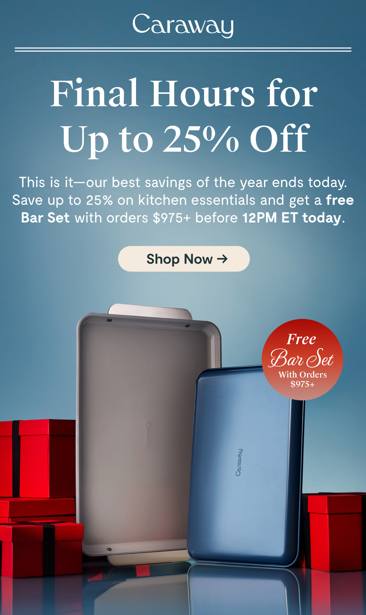 Final Call on Cyber Savings - Sale Ends tomorrow