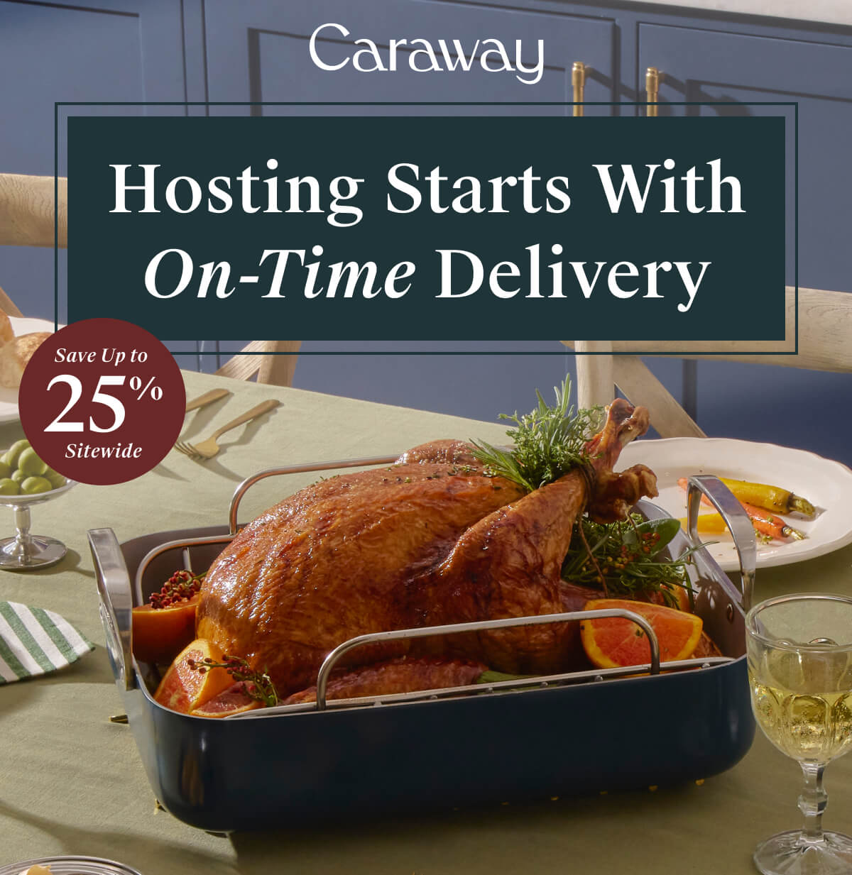 Hosting Starts with On-Time Delivery