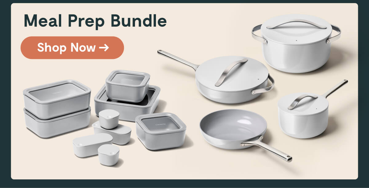 Meal Prep Bundle | The perfect set to prep, cook, store, and enjoy healthy batch cooked meals, all season long. | $220 OFF | Shop Now