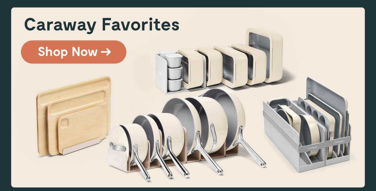 Caraway Favorites Bundle | Prep, cook, bake, and store your seasonal favorites with our premium assortment of non-toxic, kitchenware 