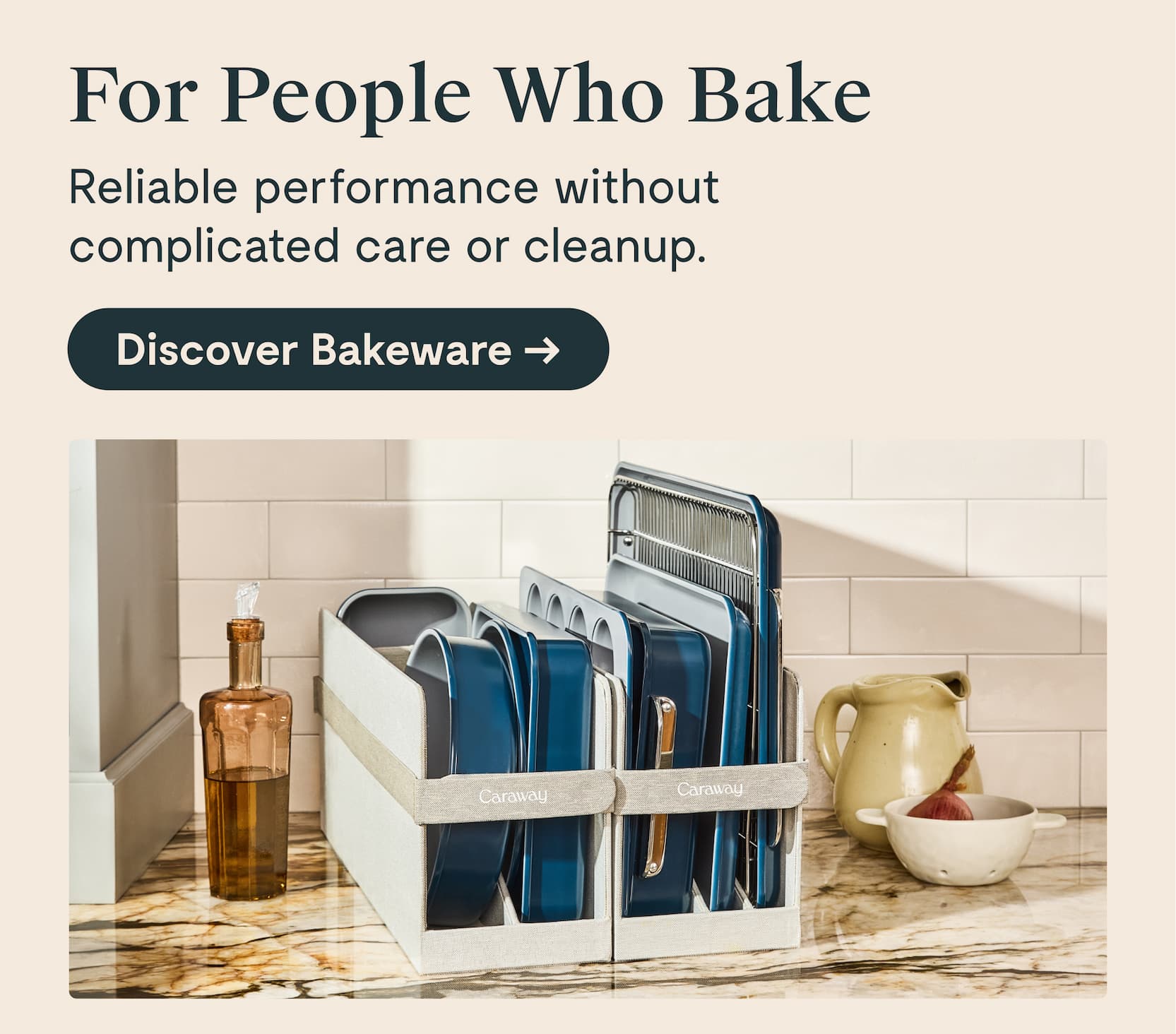 For People Who Bake [Discover Bakeware]