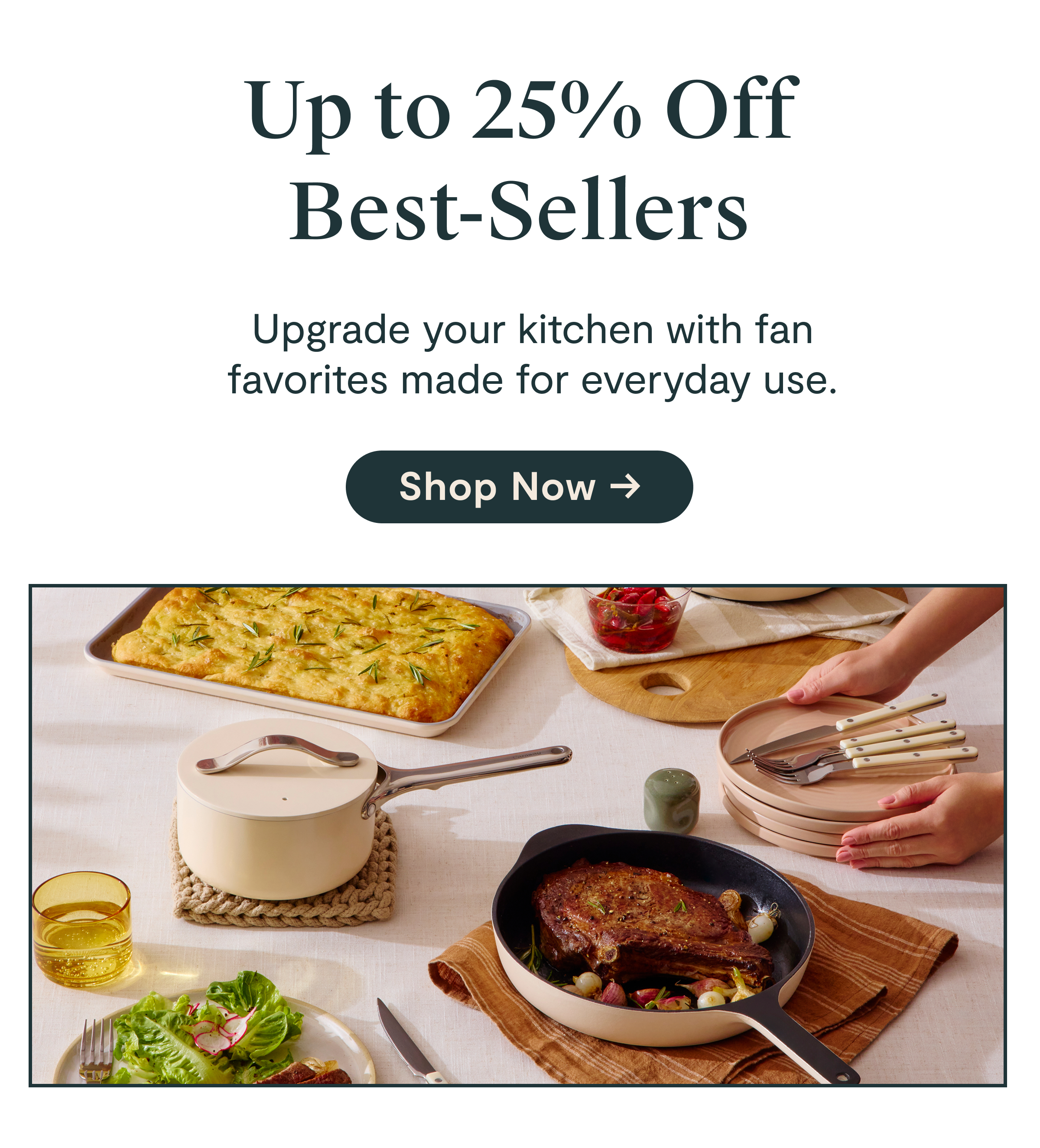 Up to 25% OFF Best Sellers