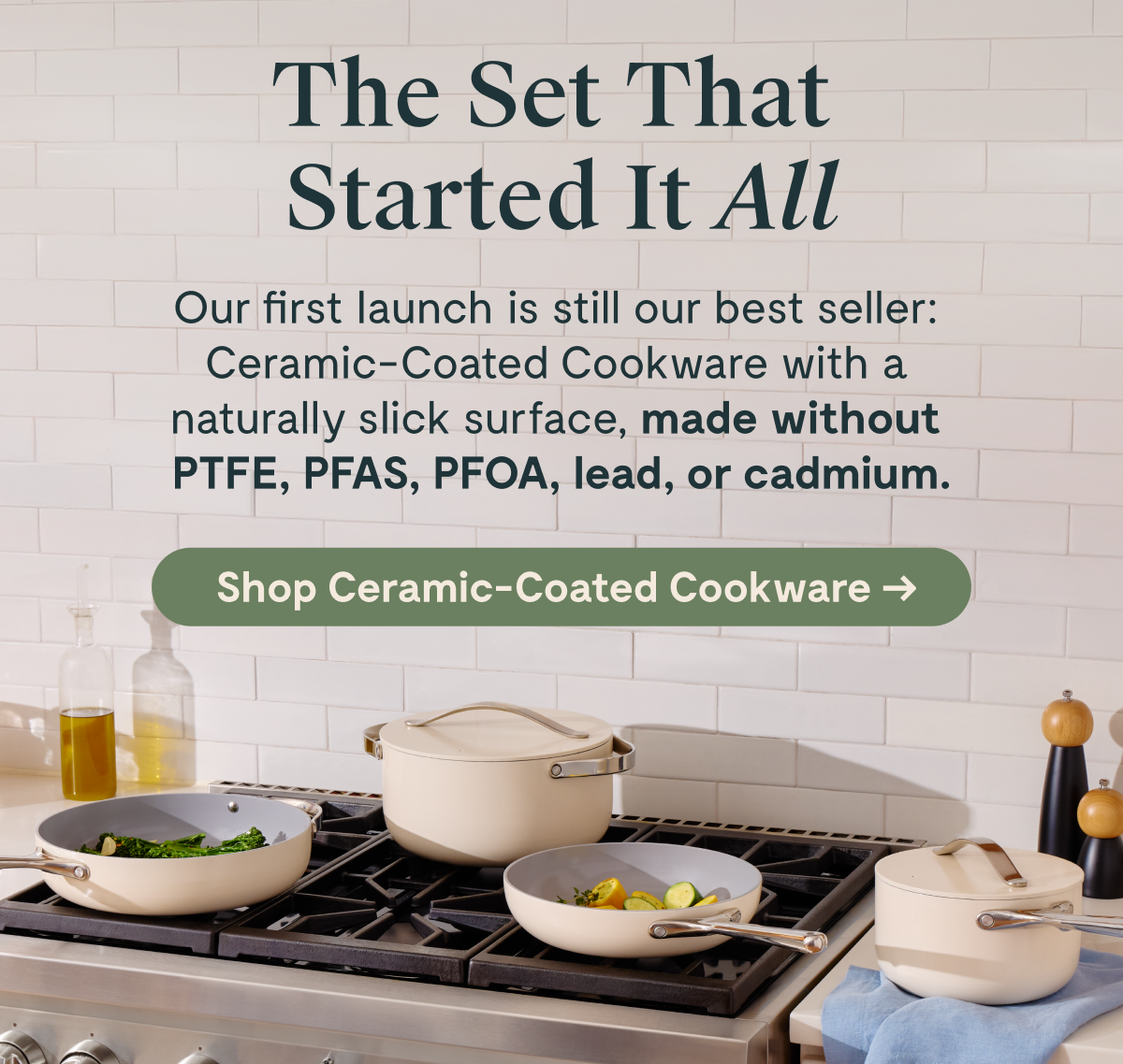 The Set That Started It All | Shop Ceramic Coated Cookware 