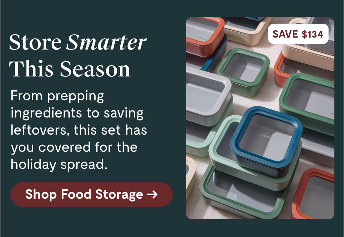 Store Smarter This Season | Shop Food Storage 