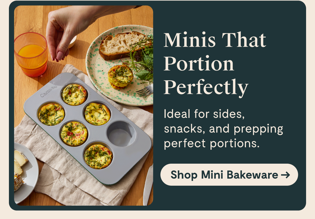 Cookware That Keeps You Moving Even heating and easy release help batched meals come together faster.  [Shop Cookware →]