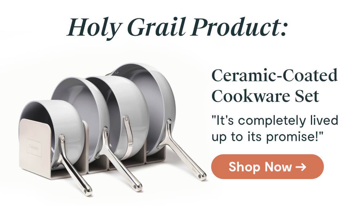 Holy Grail Product: Ceramic-Coated Cookware Set | Shop Now