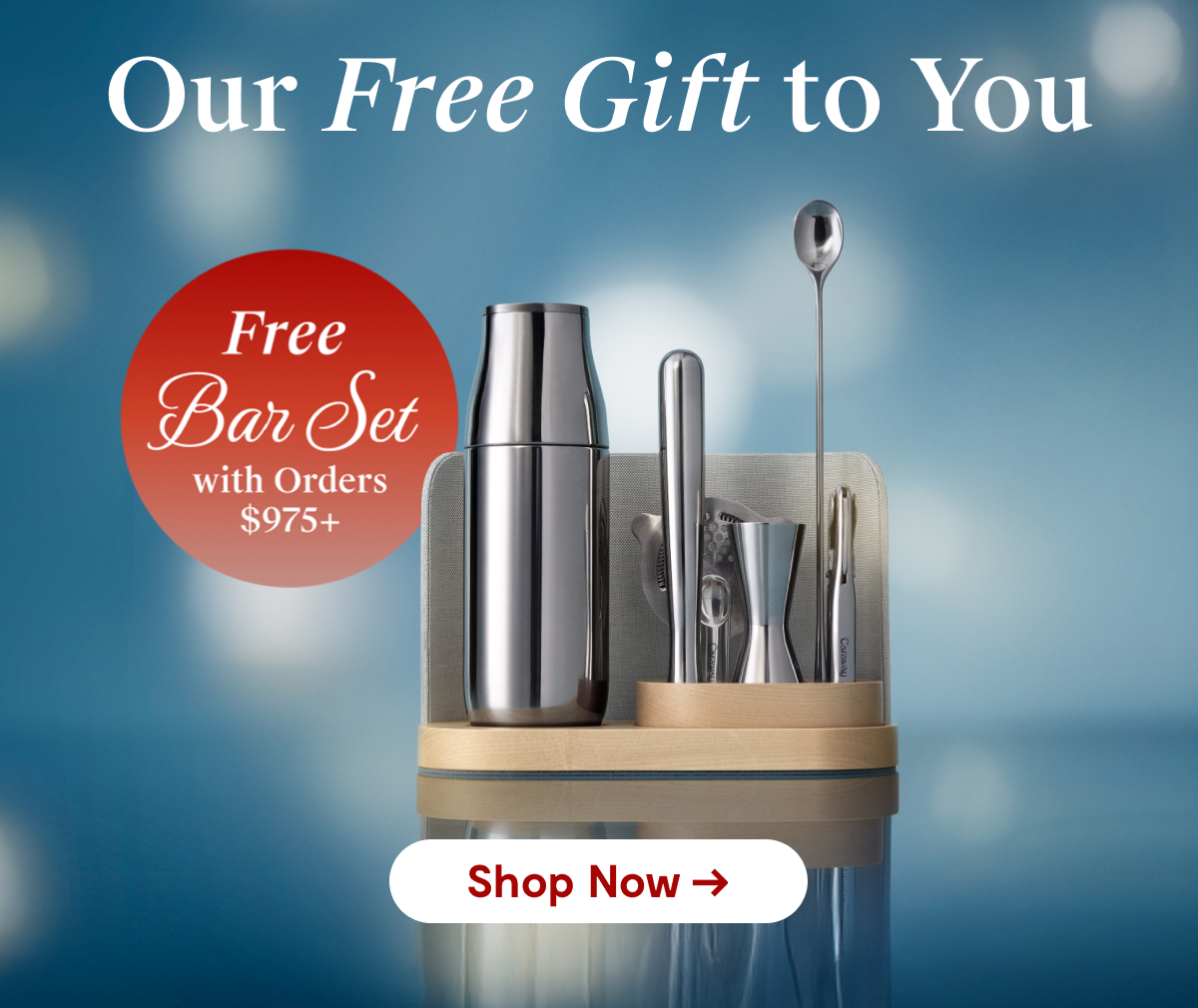 Free GWP with orders $975+