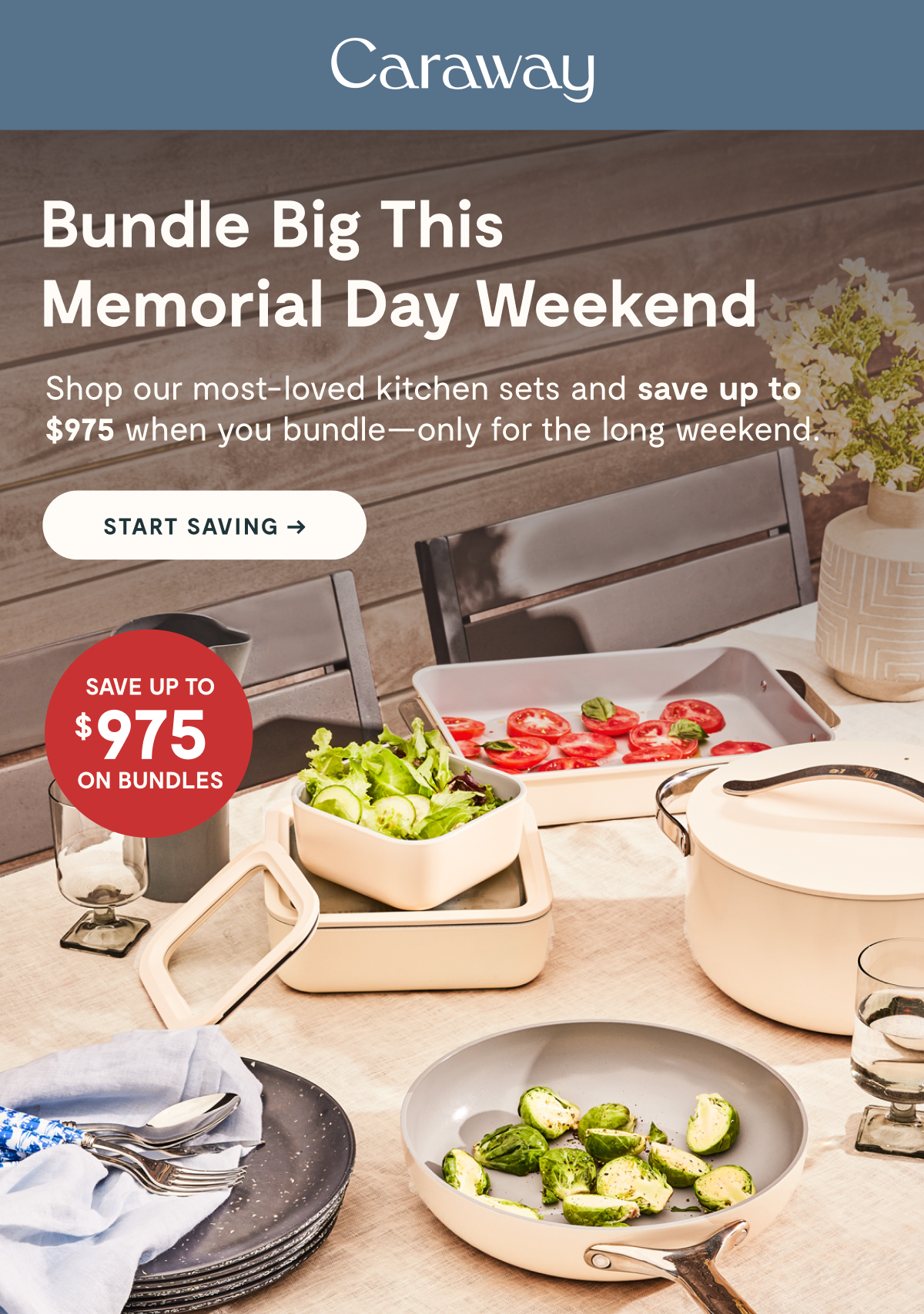 Caraway | Bundle Big This Memorial Day Weekend | Start Saving