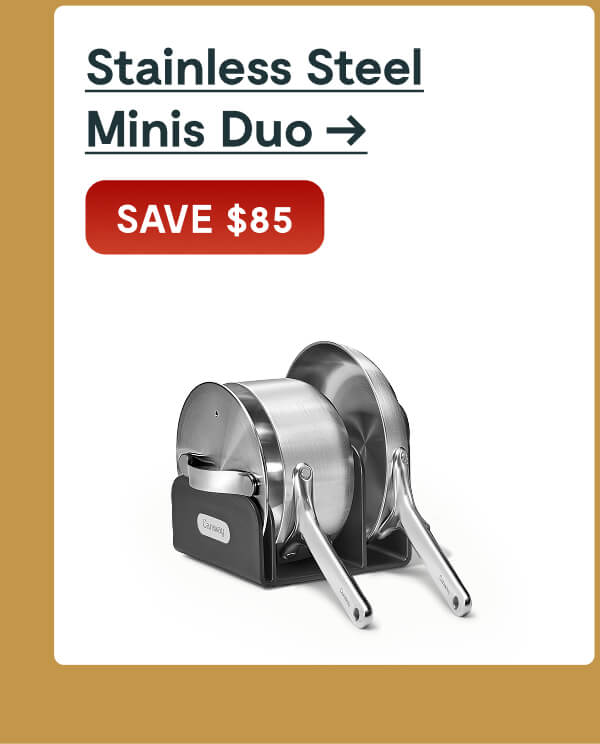 Stainless Steel Minis Duo → [SAVE $85]