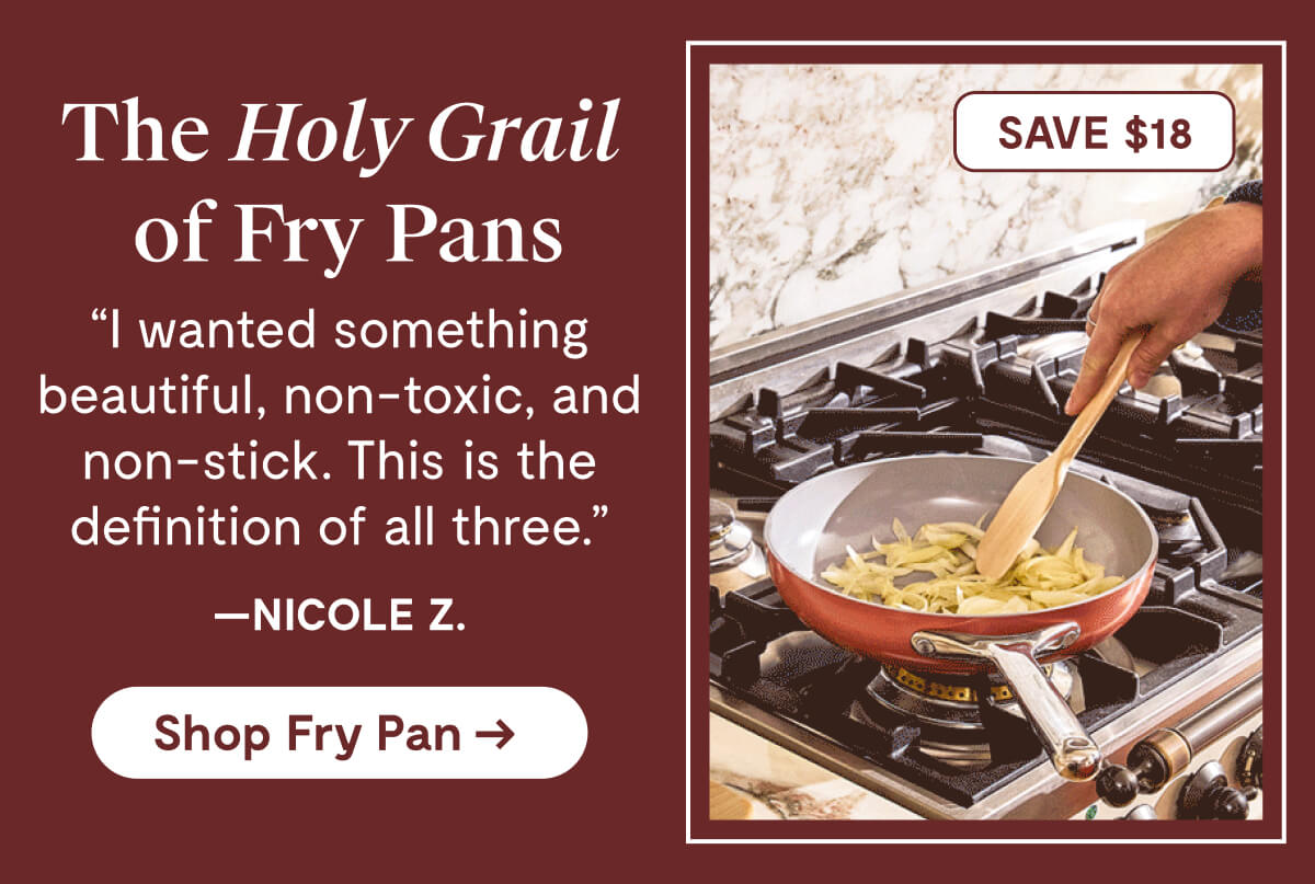The Holy Grail Of Fry Pans | Shop Fry Pan