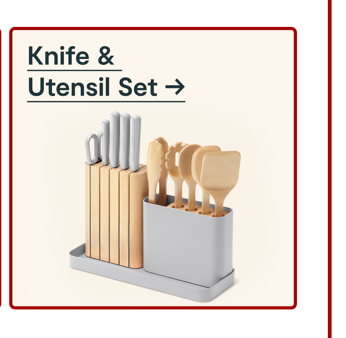 Knife & Utensil Set →