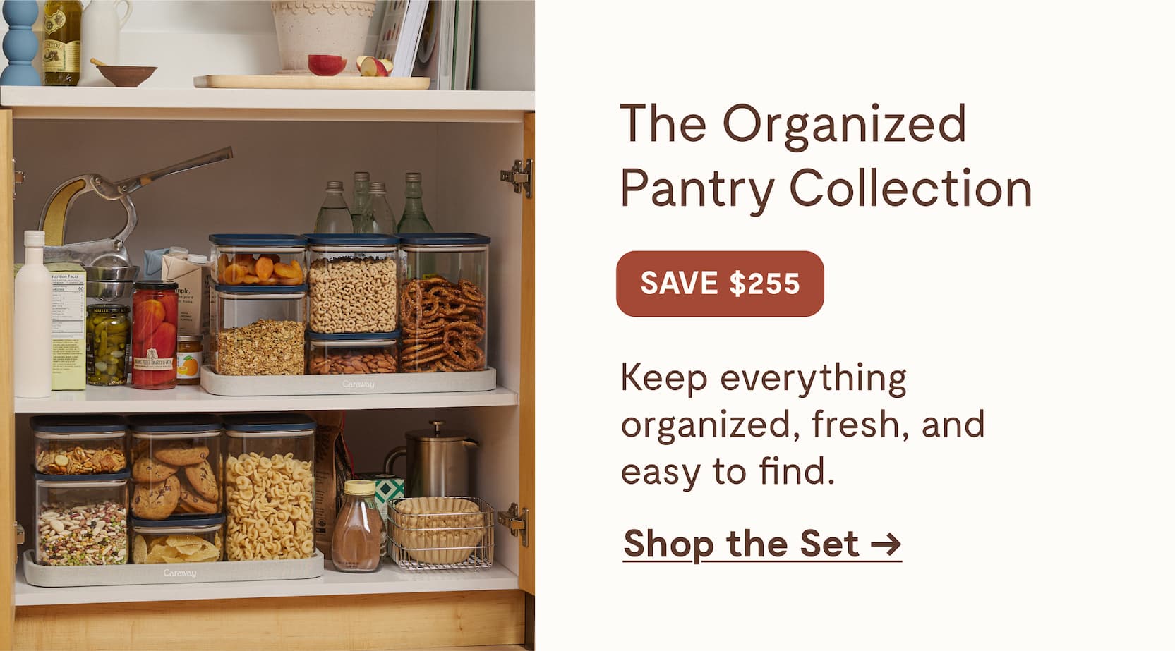 The Organized Pantry Collection | Save $255 | Shop the Set