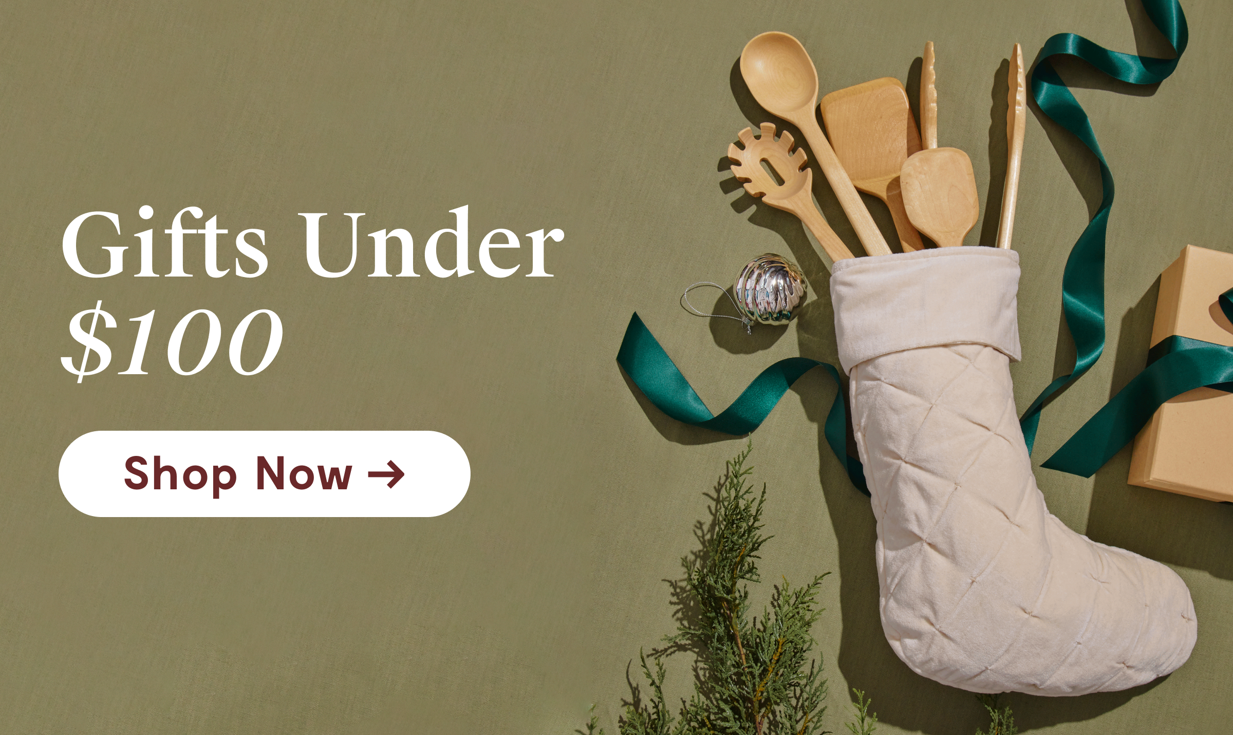 Gifts Under $100  [Shop Now →]