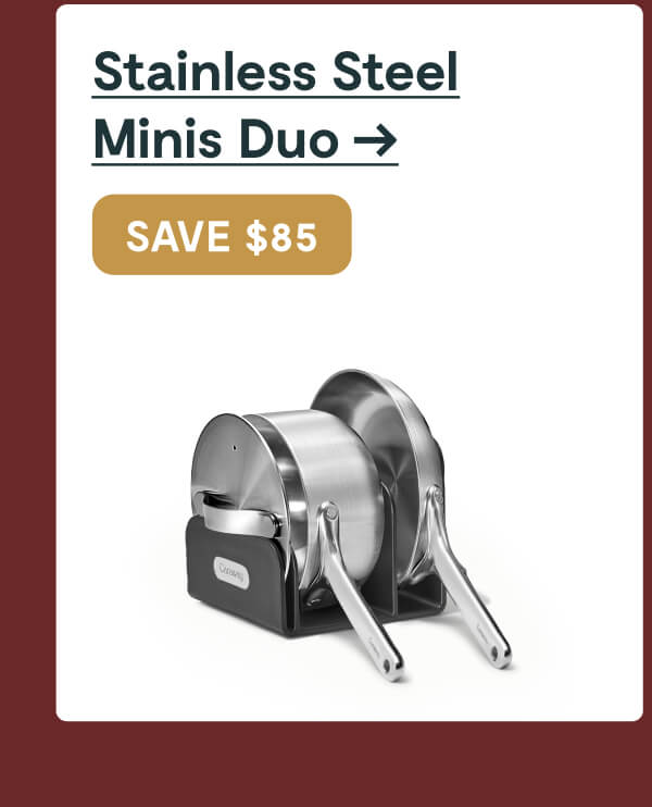 Stainless Steel Minis Duo | Save $85
