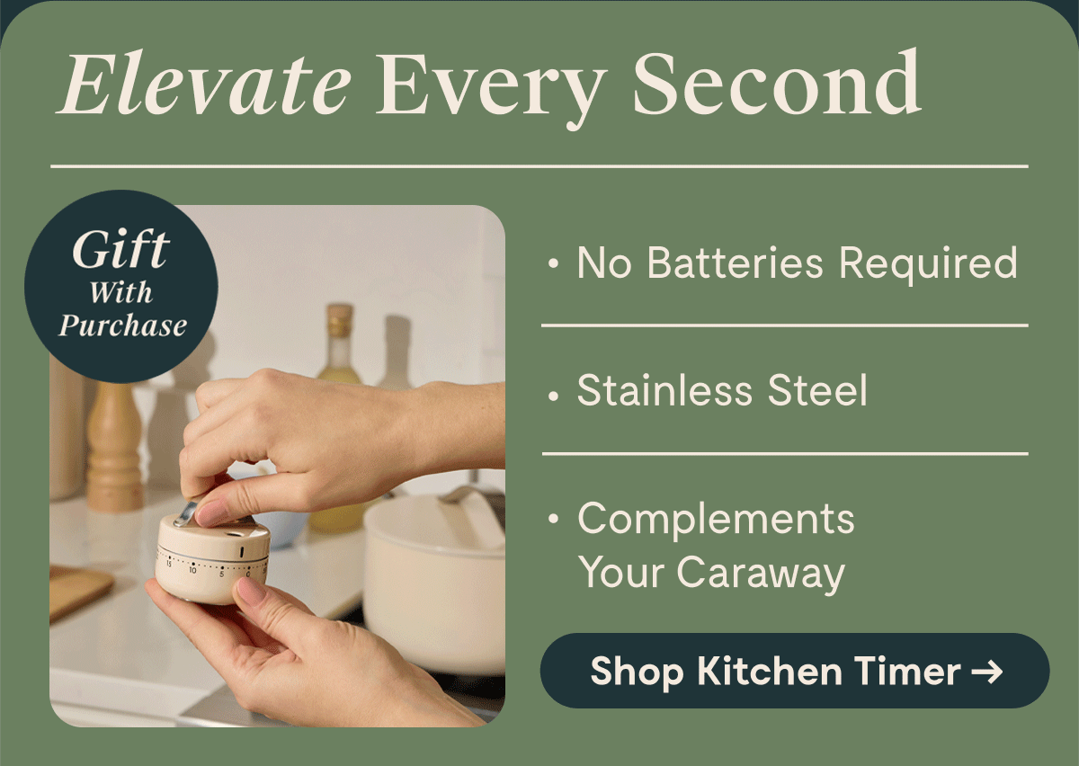Elevate Every Second | Shop Kitchen Timer