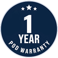 1 year Pod Warranty