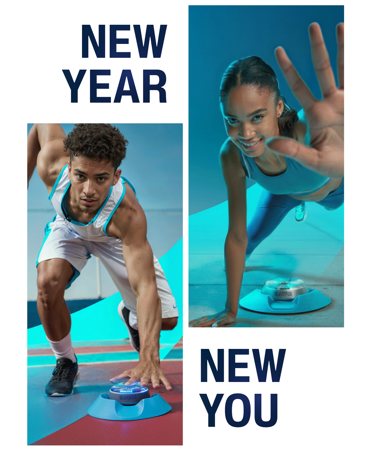 hero with products shining cta