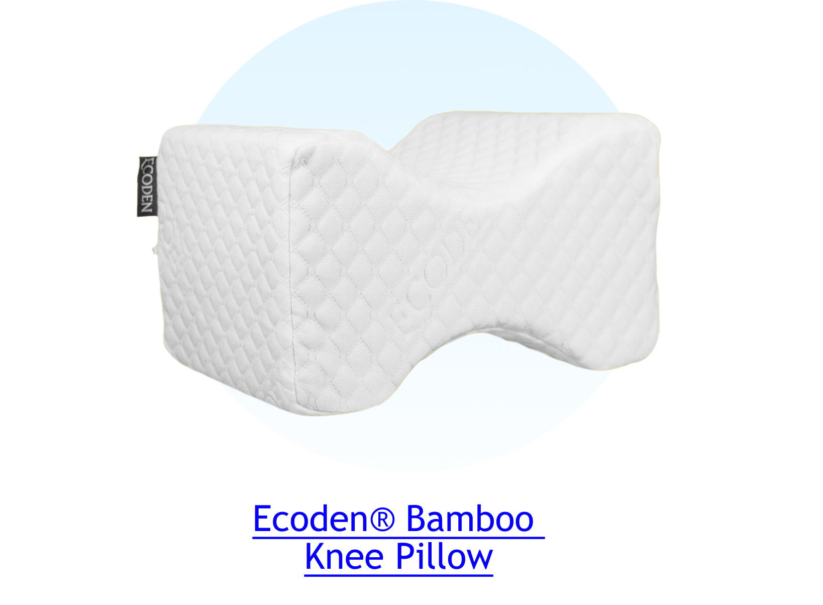 Experience PainFree Sleep With Our Knee Pillow! Ecoden