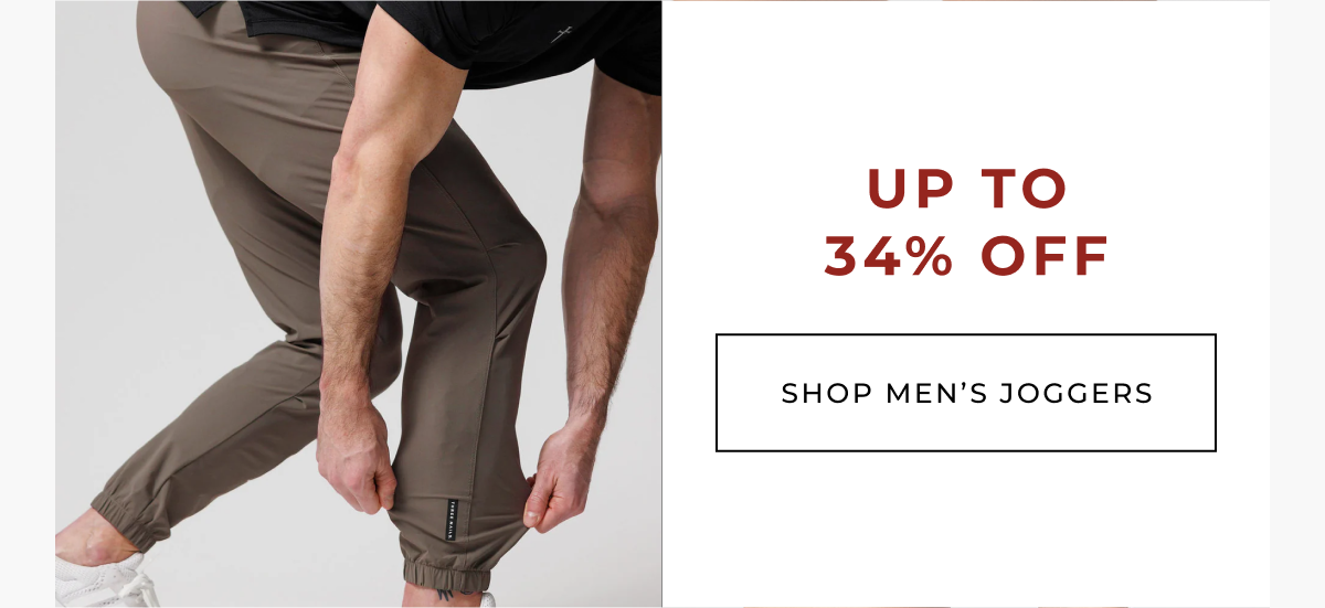up to 34% off. Shop men's joggers