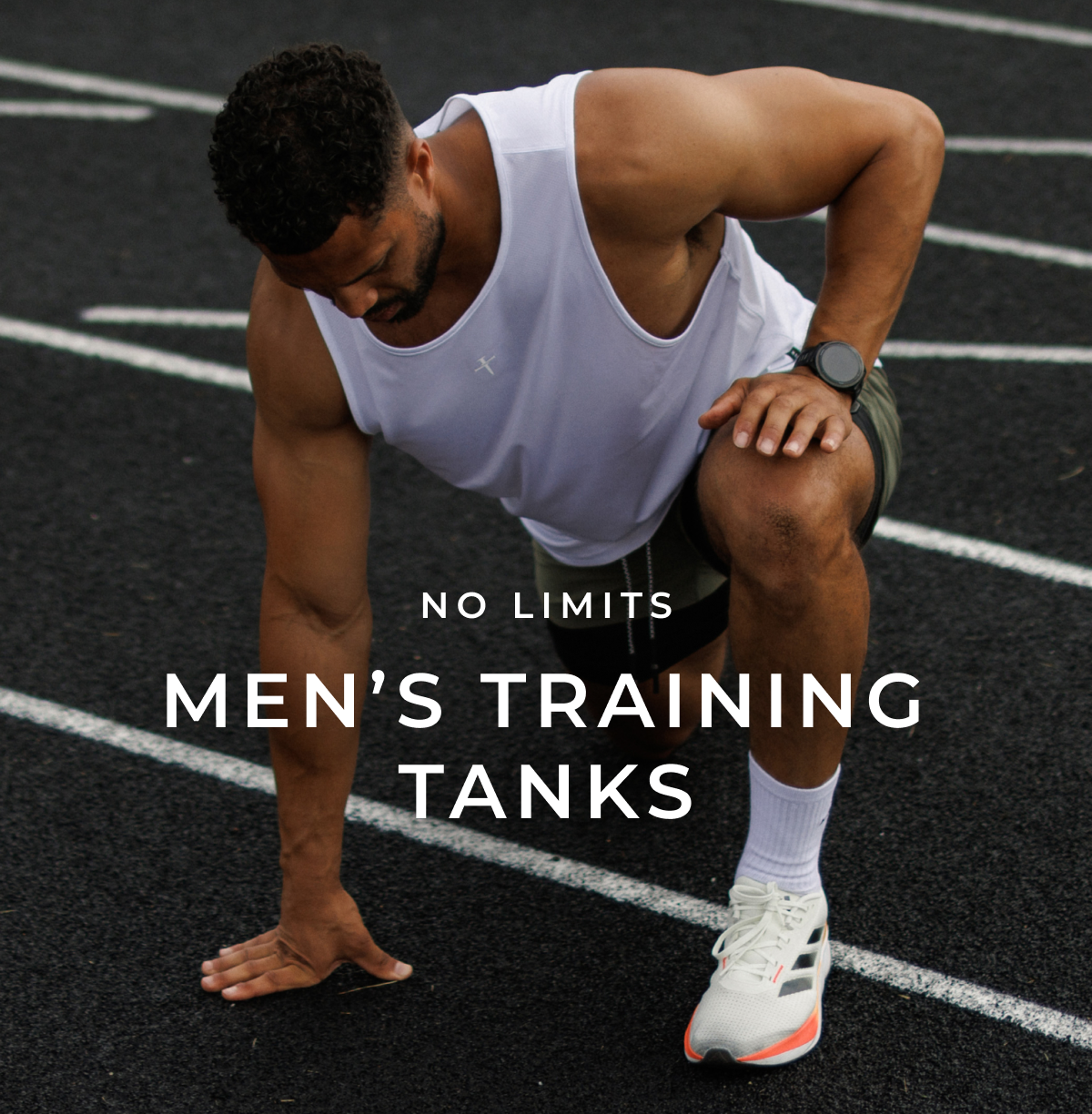 no limits men's training tanks