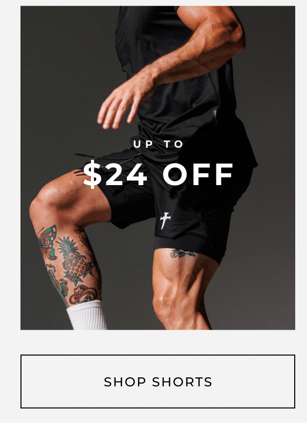 up to $24 off shop shorts