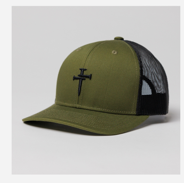 signature hat moss green