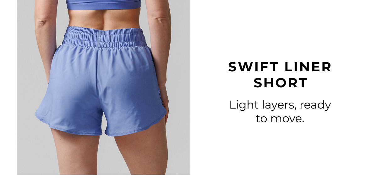 Swift Liner Short - Serene Blue