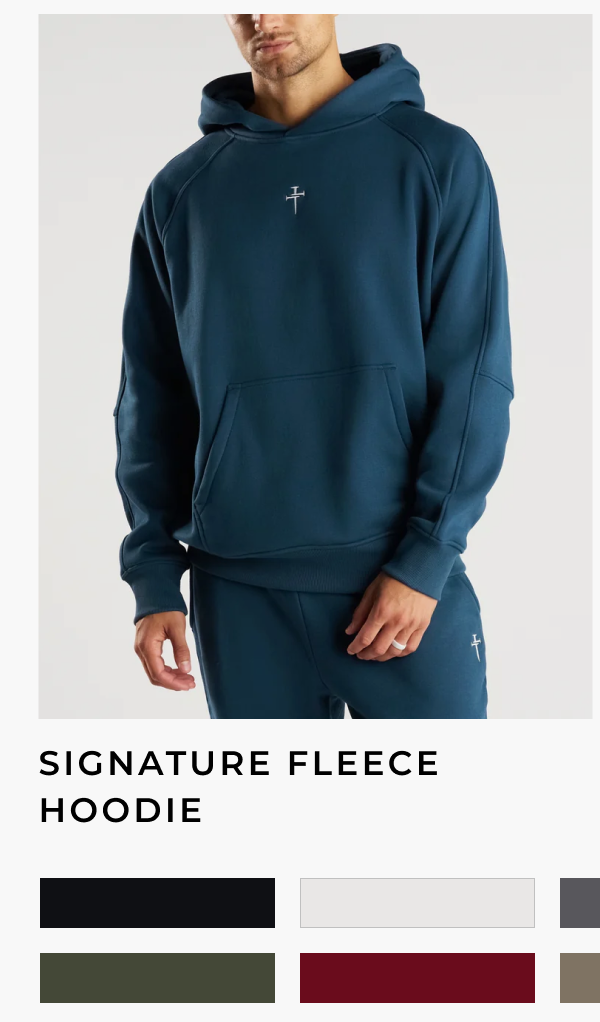 Signature Fleece Hoodie