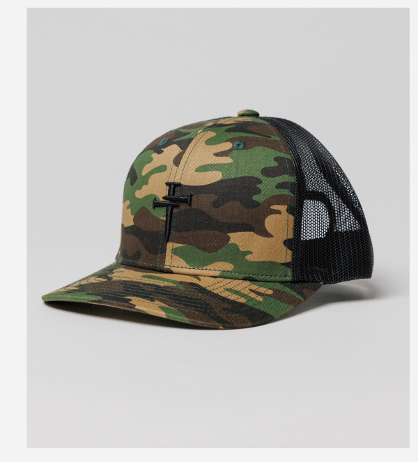 signature hat - camo
